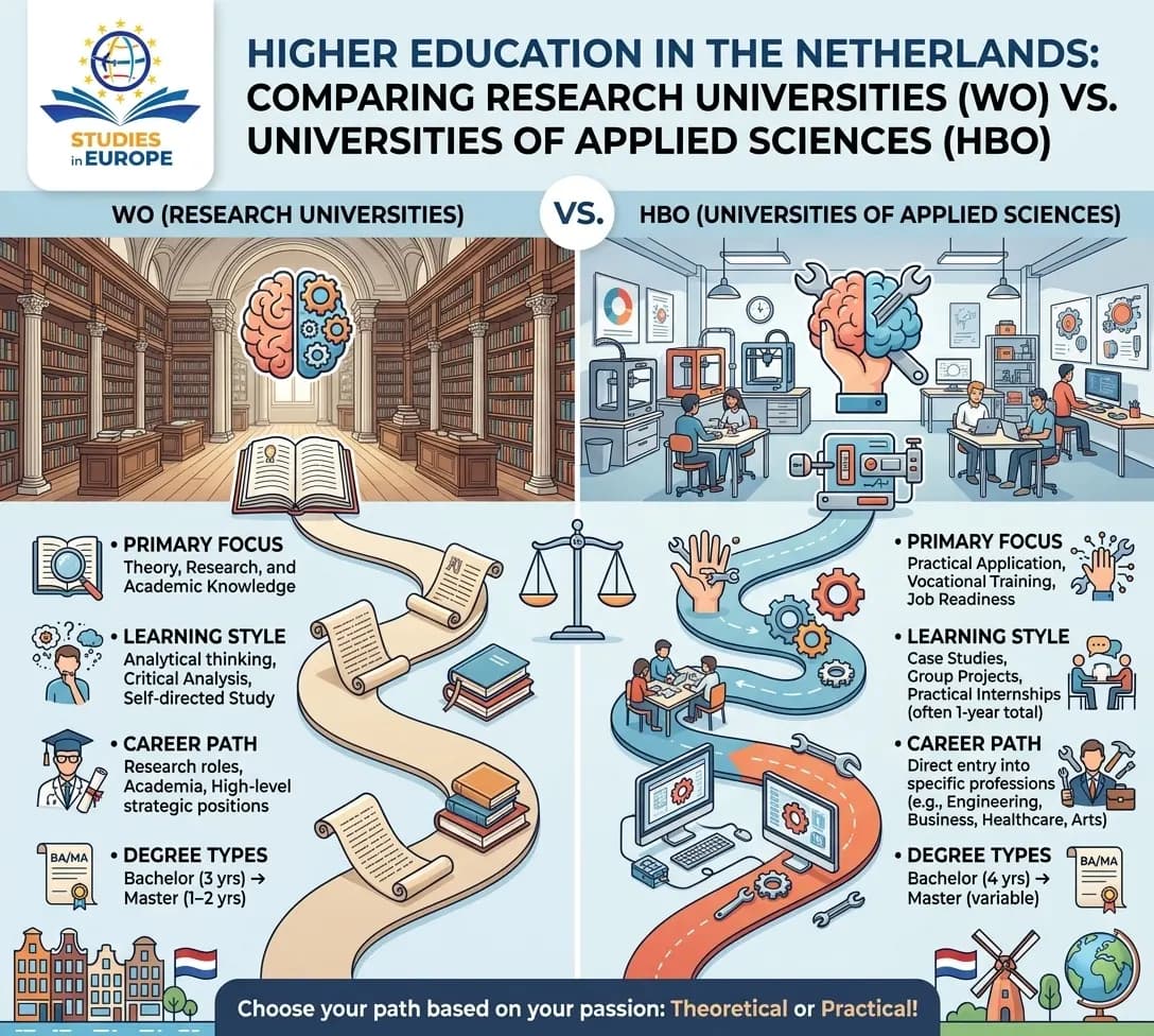 Mengenal Sistem Pendidikan Belanda (Research Univ vs Applied Sciences)